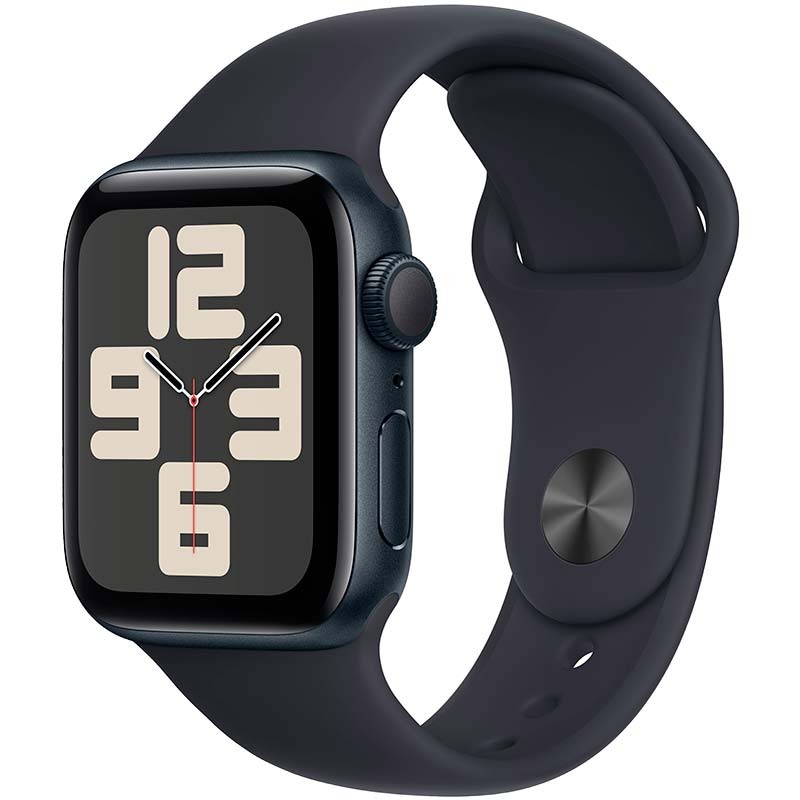 Apple Watch SE GPS 40mm 2023 Meia-noite com Bracelete Desportiva M/L - Item