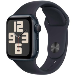 Apple Watch SE GPS 40mm 2023 Medianoche con Correa Deportiva M/L