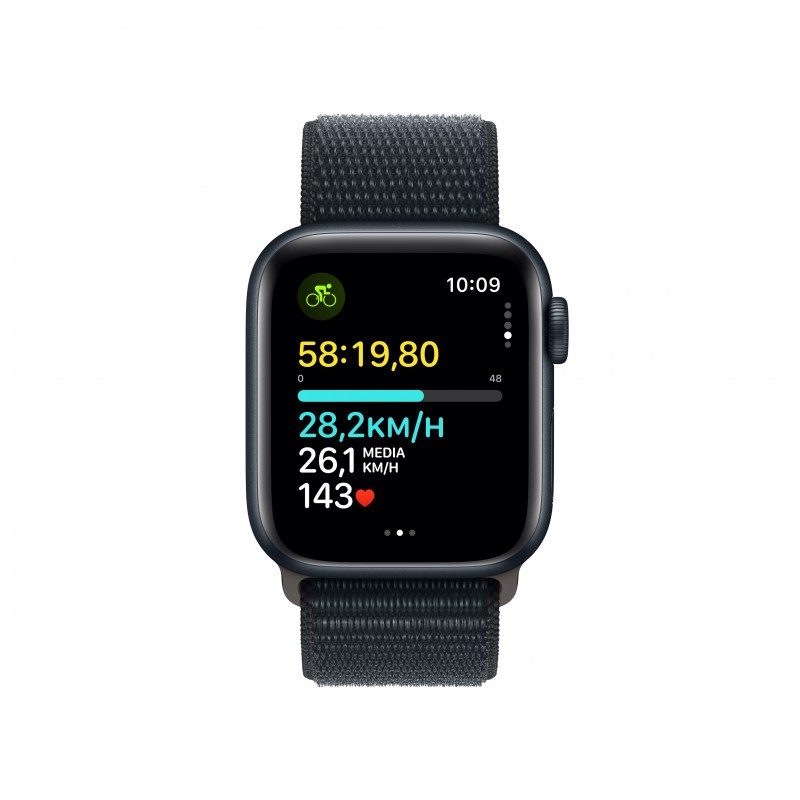 Apple Watch SE GPS 40mm 2023 Medianoche con Correa Loop Deportiva - Ítem3