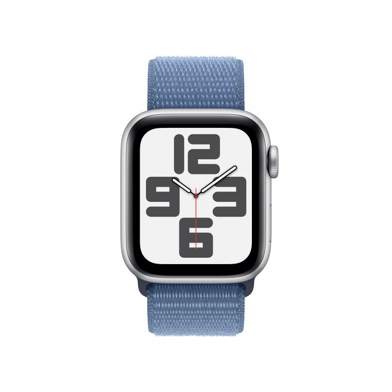 Apple Watch SE GPS 40mm 2023 Prateado com Bracelete Loop Desportiva - Item1