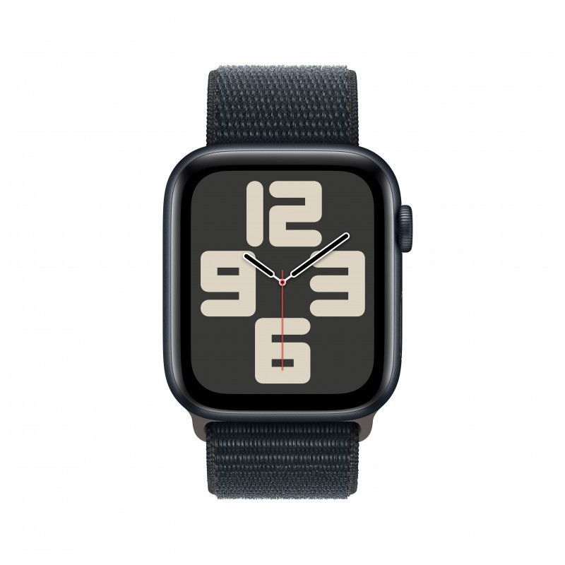 Apple Watch SE GPS 44mm 2023 Medianoche con Correa Loop Deportiva - Ítem1