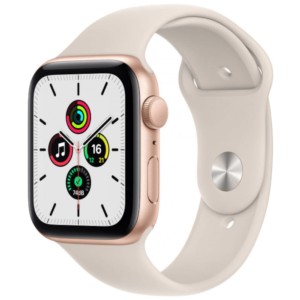 Apple Watch SE GPS 44 mm, 44 mm OLED Retina display and integrated GPS