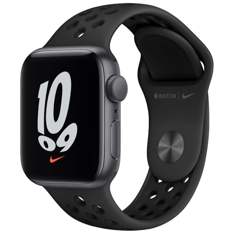 Apple Watch Series SE Nike GPS 40mm Alumínio Cinzento Pulseira Desportiva A Anthracite-Black - Item