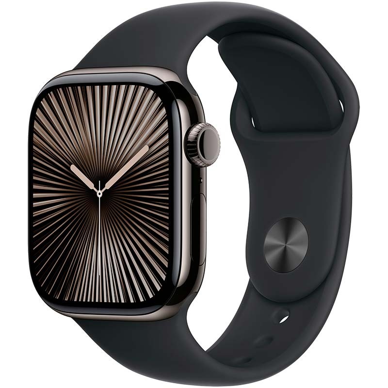Apple Watch Series 10 GPS + Cellular 42 mm Titane Ardoise avec Bracelet Sport S/M - Ítem