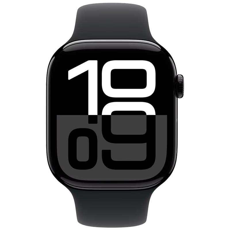 Apple Watch Series 10 GPS + Cellular 46mm Aluminio Negro con Correa Deportiva S/M - Ítem1