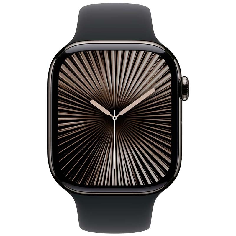 Apple Watch Series 10 GPS + Cellular 46mm Titanio Pizarra con Correa Deportiva S/M - Ítem1