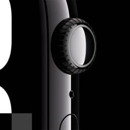 Apple Watch Series 10 GPS 46mm Alumínio Rosa‑dourado com Bracelete Desportiva M/L - coroa digital
