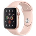 Apple Watch Series 5 GPS 44mm Alumínio Ouro / Bracelete Desportiva Rosa Arena - Item