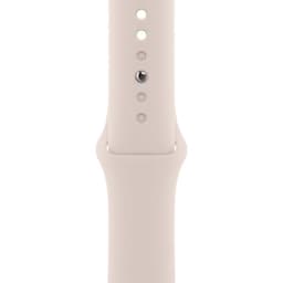 Cinta esportiva branca Star para Apple Watch Series 8 GPS+Celular 45mm alumínio