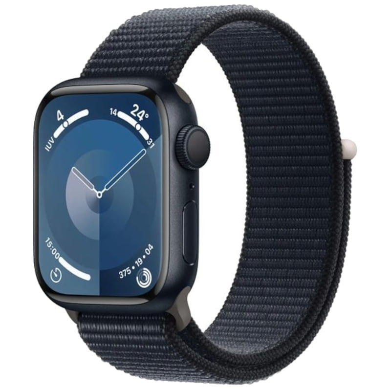 Apple Watch Series 9 GPS 41 mm Aluminium Minuit Bracelet Loop - Ítem