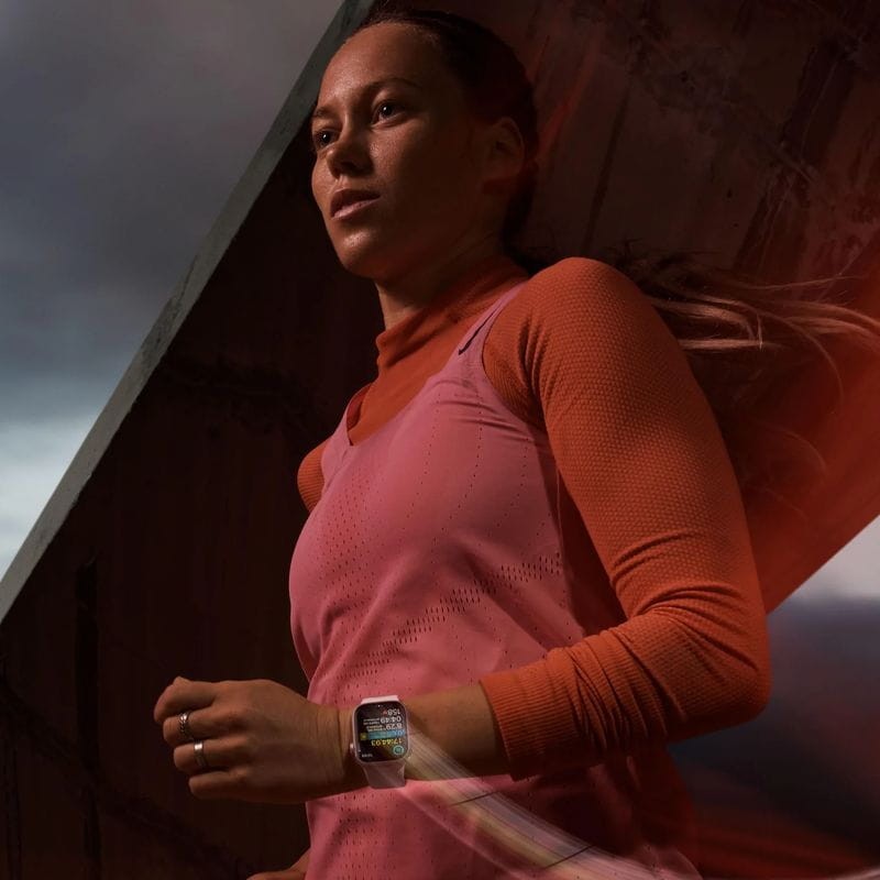 Apple Watch Series 9 GPS 41 mm Aluminio Rojo Correa deportiva (PRODUCT RED) M/L - Ítem4