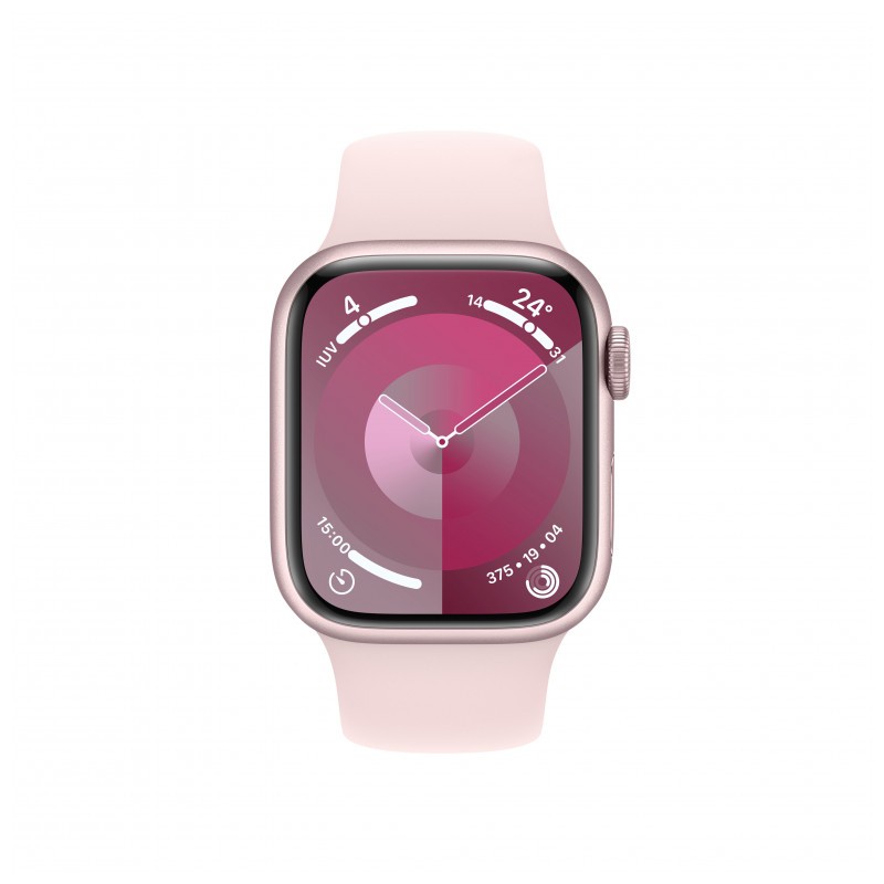 Apple Watch Series 9 GPS + Cellular 41mm Aluminium Rose avec Bracelet Sport S/M - Ítem1