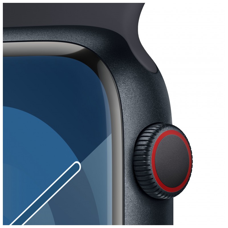 Apple Watch Series 9 GPS + Cellular 45mm Aluminio Medianoche con Correa Deportiva M/L - Ítem2