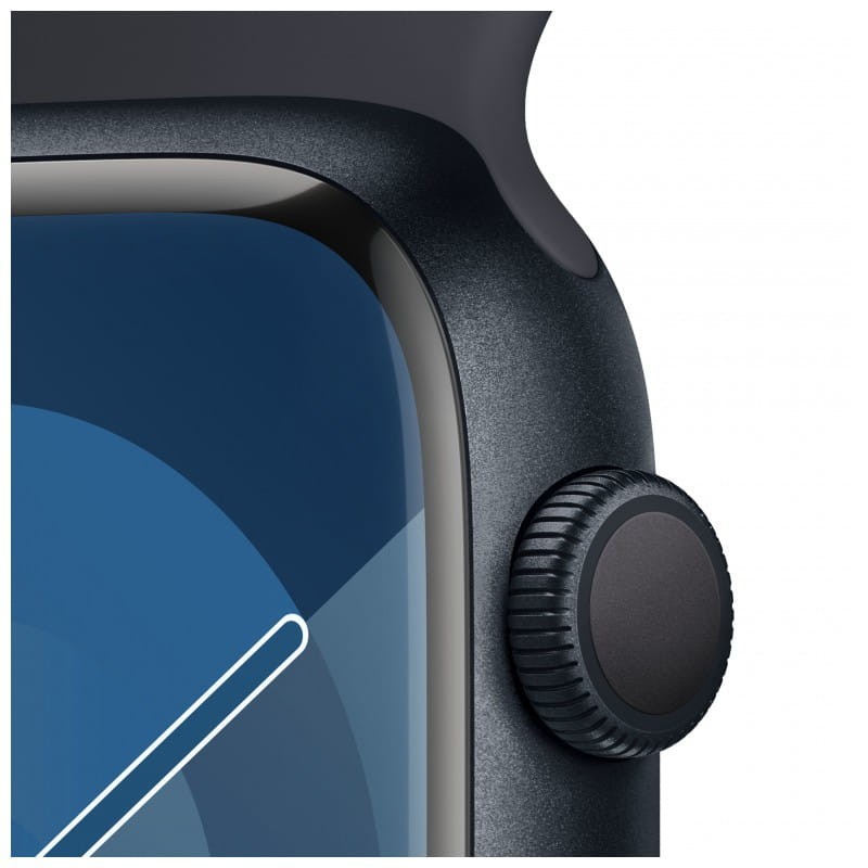 Apple Watch Series 9 GPS 41 mm Aluminium Minuit laisse de sport M/L - Ítem3
