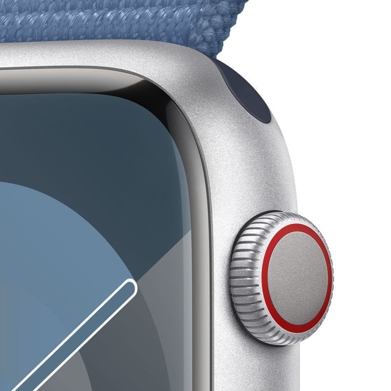 Apple Watch Series 9 GPS + Cellular 45mm Aluminio Plata con Correa Loop - Ítem2
