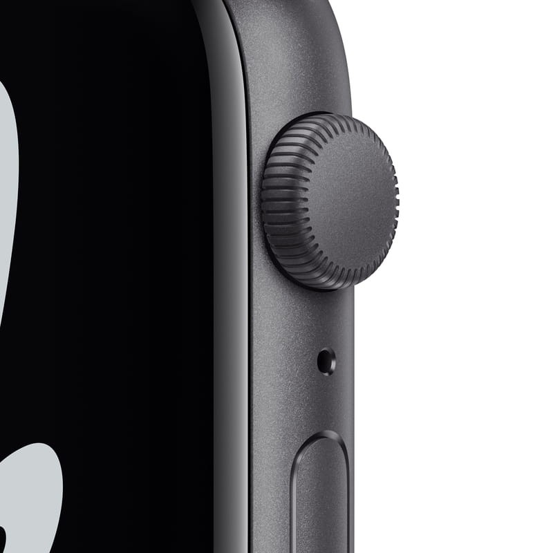 Apple Watch Series SE Nike GPS 44mm Aluminio Gris Espacial Correa Deportiva Antracita-Negro - Ítem1