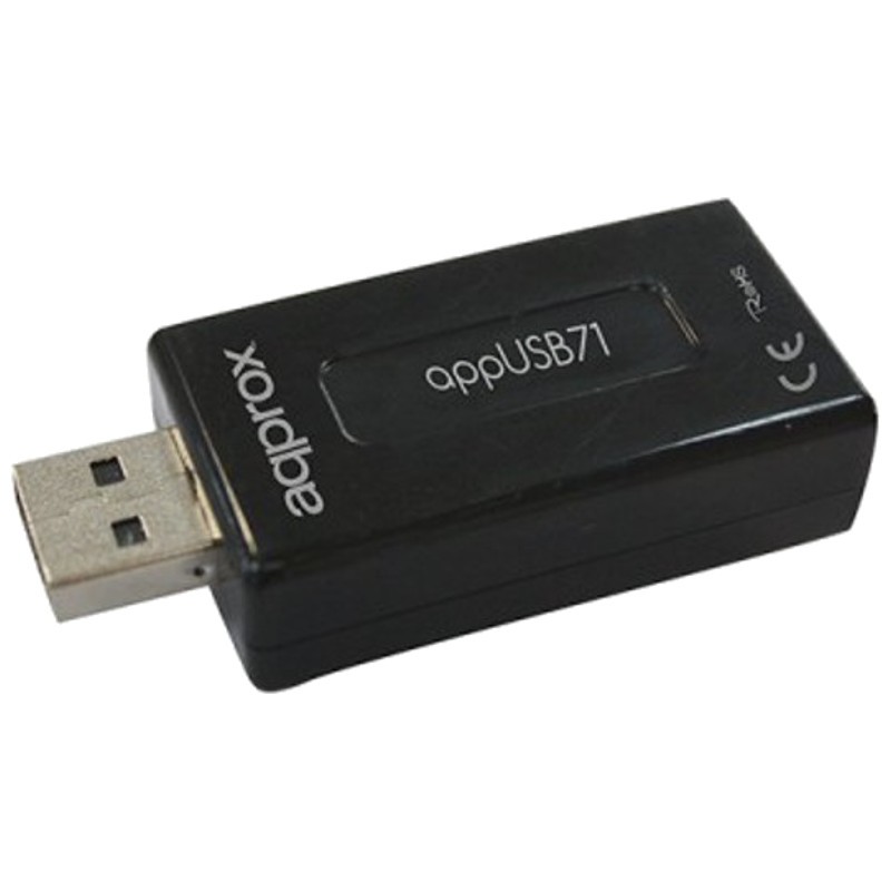 Adaptador Approx USB Sonido 7.1 APPUSB71 - Ítem