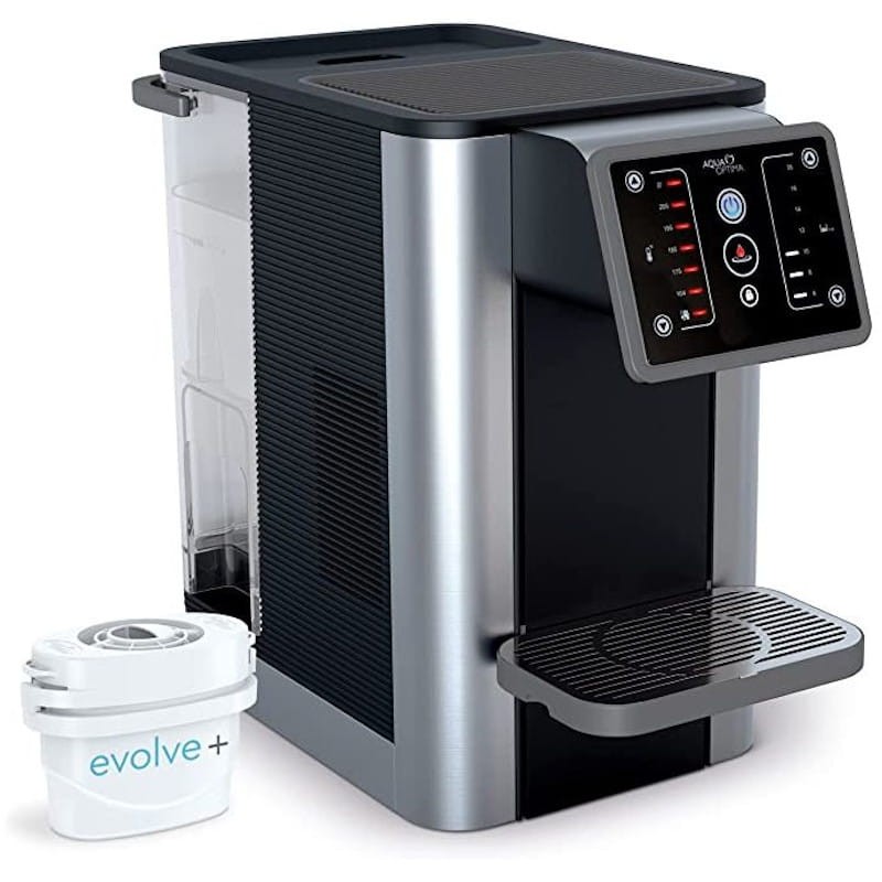 Aqua Optima Evolve Distributeur d'Eau Chaude/Froide Noir/Argent - Ítem1