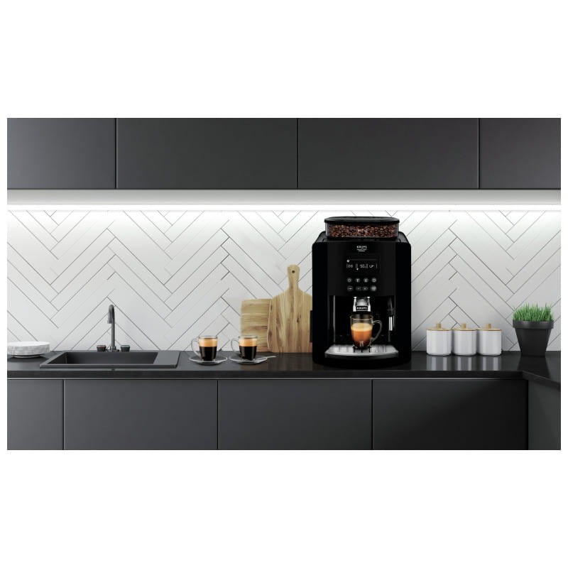 Krups Arabica EA8170 Automática 1450W 1,7L LCD Negro - Cafetera Espreso - Ítem4