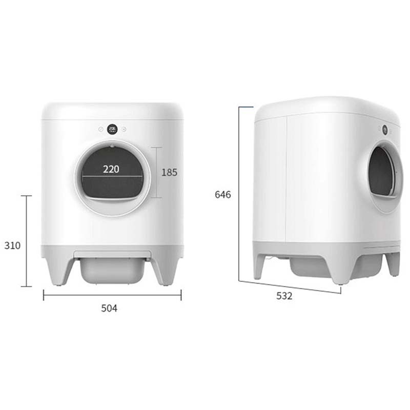 Bac à Litière Autonettoyant Petkit T3 Smart Automatic - Ítem7