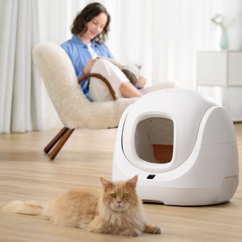 Arenero Autolimpiable Catlink Baymax Scooper SE Blanco - Ítem14