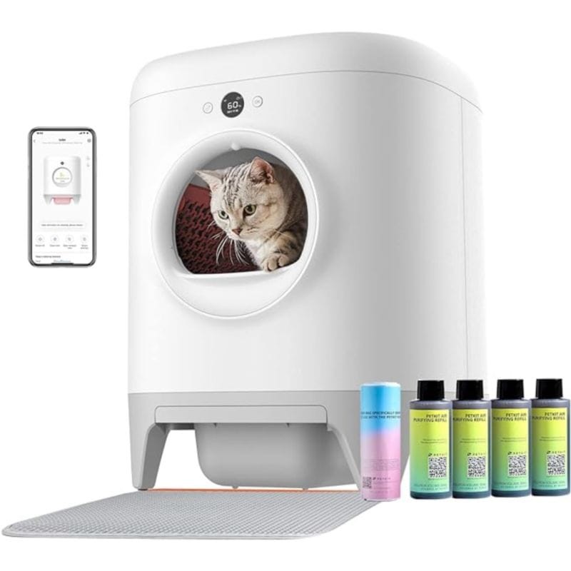 Arenero Automático PETKIT Pura X - Con Tecnología xSecure - Incluye Kit de Eliminación de Olores - Control por APP - Ítem