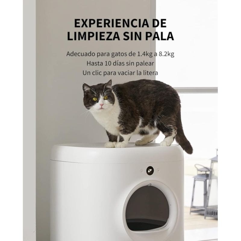 Arenero Automático PETKIT Pura X - Con Tecnología xSecure - Incluye Kit de Eliminación de Olores - Control por APP - Ítem1