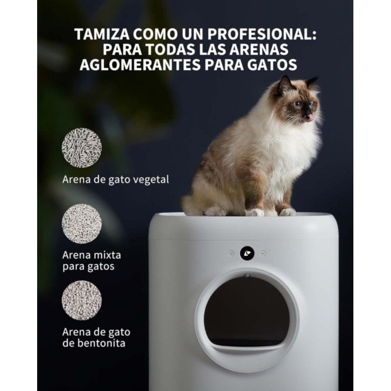 Arenero Automático PETKIT Pura X - Con Tecnología xSecure - Incluye Kit de Eliminación de Olores - Control por APP - Ítem5