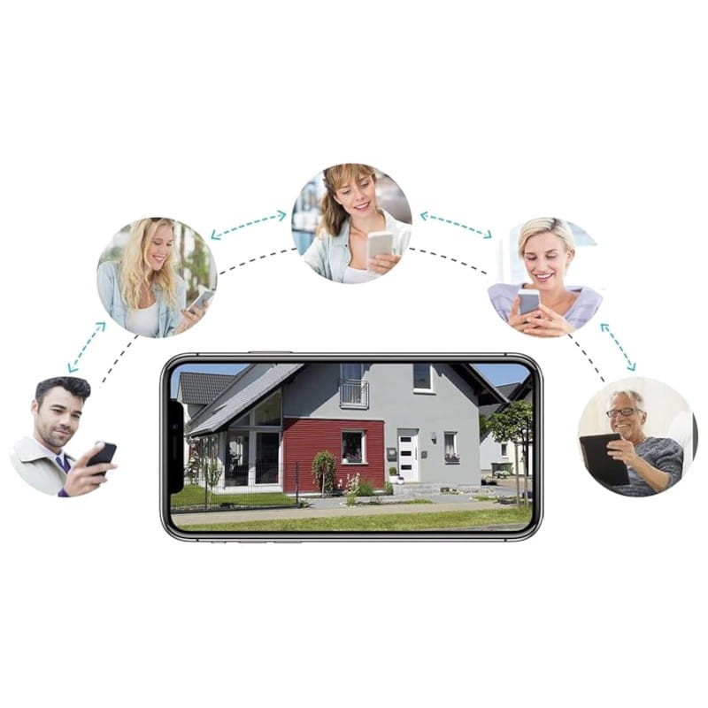 Caméra de Surveillance Arenti POWER1 2K Vision nocturne Couleur Wifi Noir - Ítem4