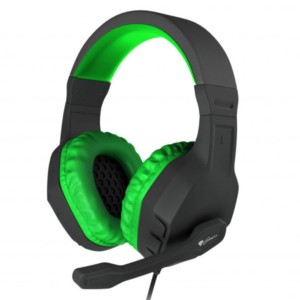 GENESIS Argon 200 Negro/Verde - Auriculares Gaming