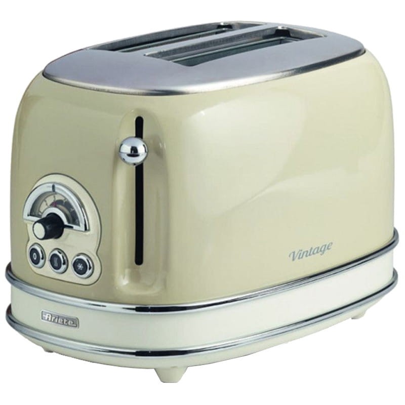 Ariete 0155 - Tostadora 2 ranuras Beige