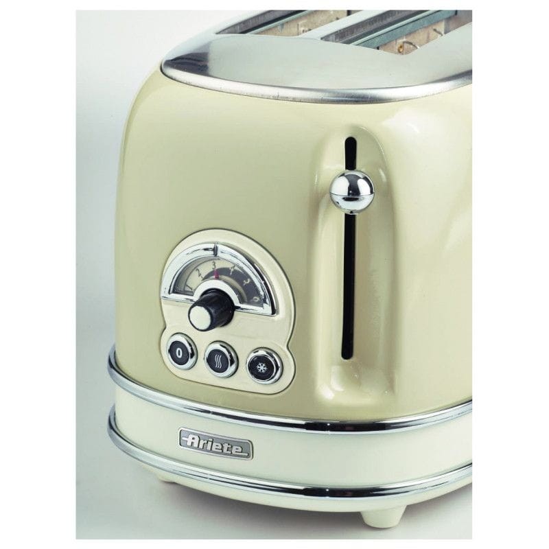 Tostadora Retro Ariete 0155 - 2 ranuras Beige - Ítem1
