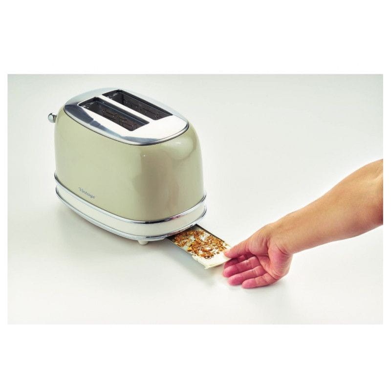Tostadora Retro Ariete 0155 - 2 ranuras Beige - Ítem3