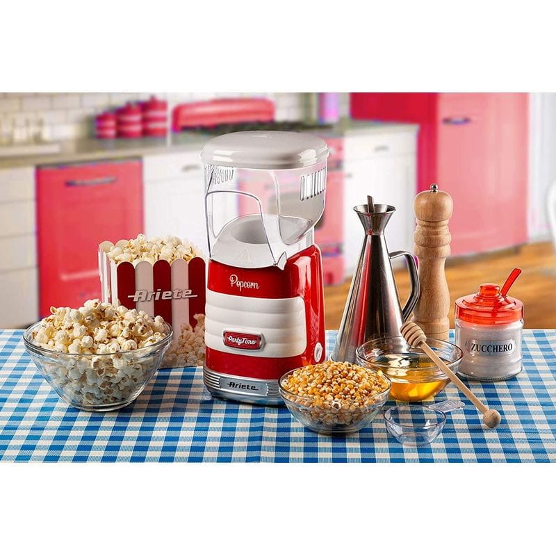 Ariete Party Time Popper 2956 Palomitera Rojo/Blanco - Ítem4