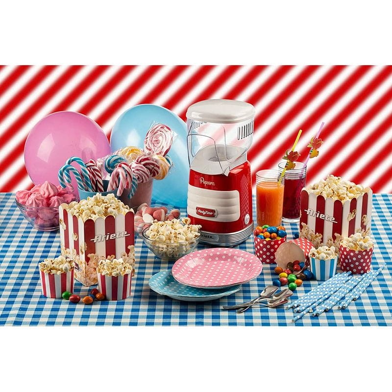 Ariete Party Time Popper 2956 Palomitera Rojo/Blanco - Ítem5