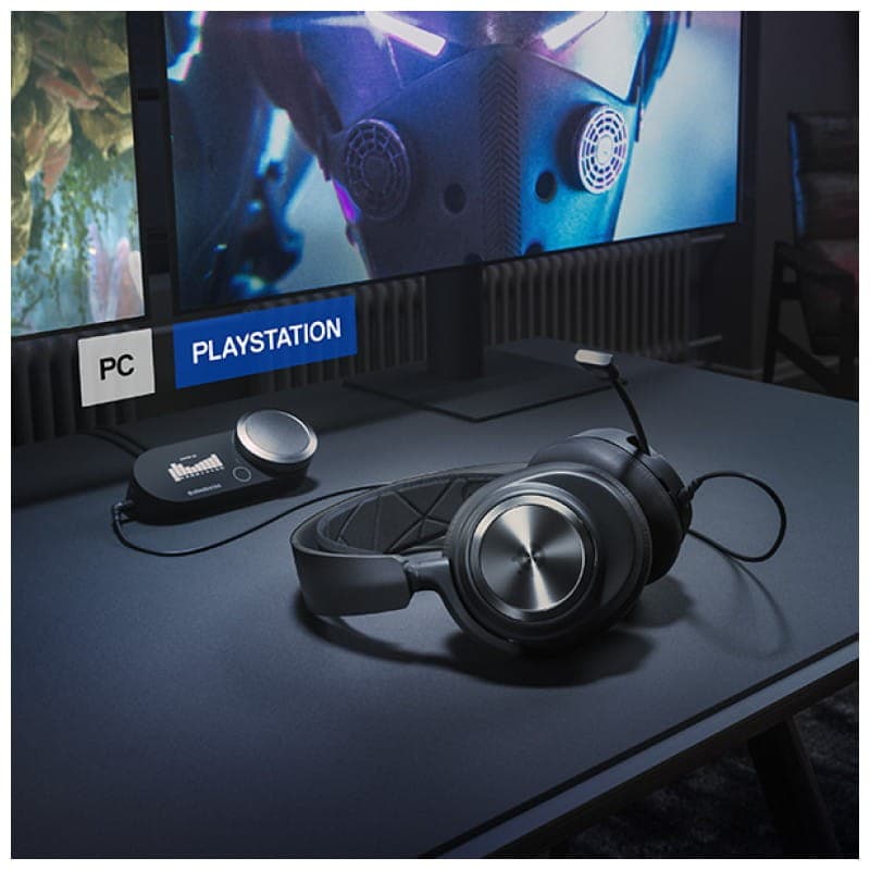Steelseries Arctis Nova Pro Black - Auscultadores para jogos Imagem realista