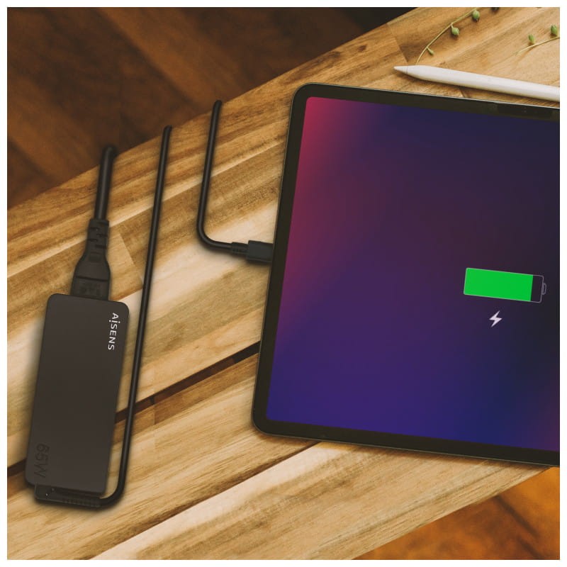 AISENS ASCH-1PD65D-BK 65W USB Preto - Carregador universal - Item2