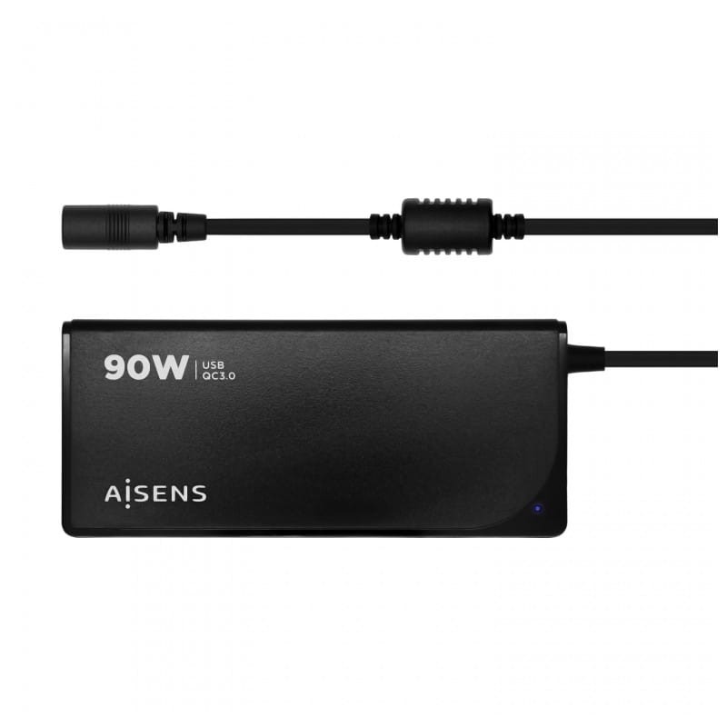 AISENS ASLC-90WAUTO-BK 90W USB Preto - Carregador universal - Item