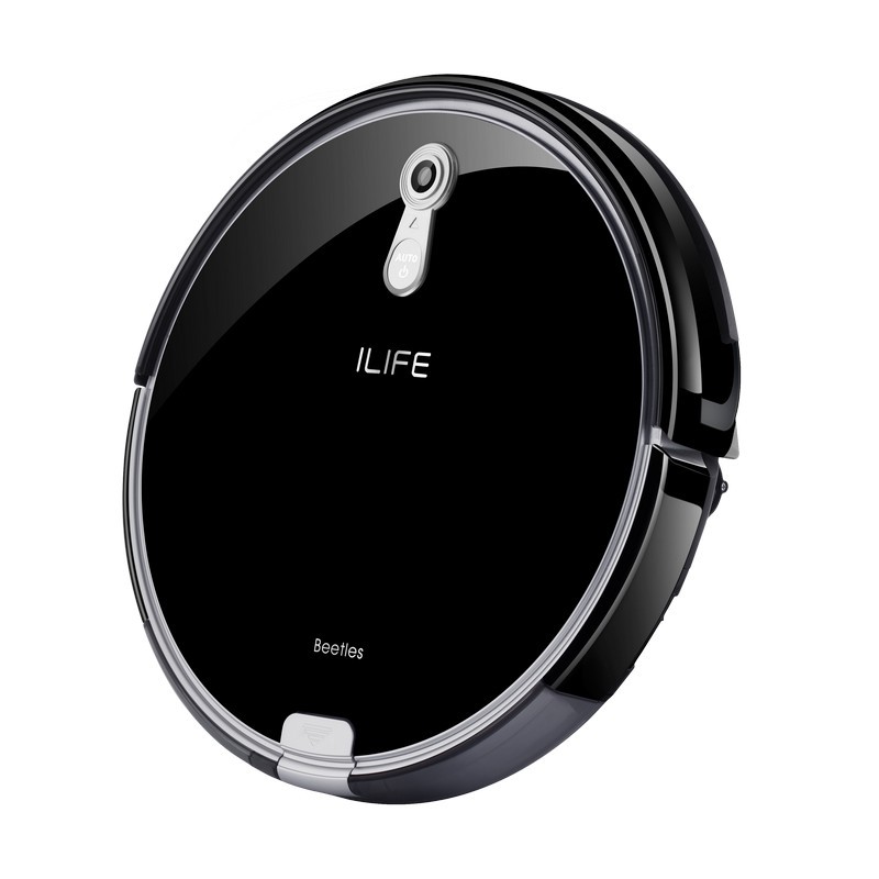 Aspirador Robot iLife A8 - Color negro - Asistente i-Voz - 3 Procesadores de Alto Rendimiento - Depósito 0.3L - Algoritmo de gráficos CV-SLAM - Memorización de Tareas y Posicionamiento - Retorno y Carga Automática - Control por Mando - Autonomía 90 min.