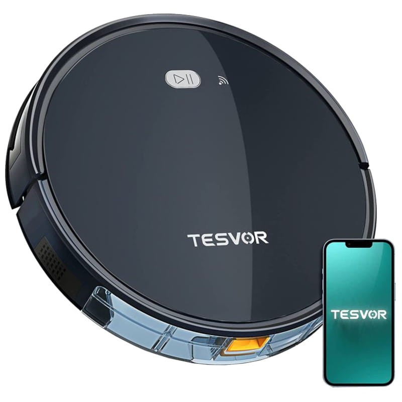 Robot Aspirateur Tesvor X500 1800 Pa Noir - Non Scelle - Ítem