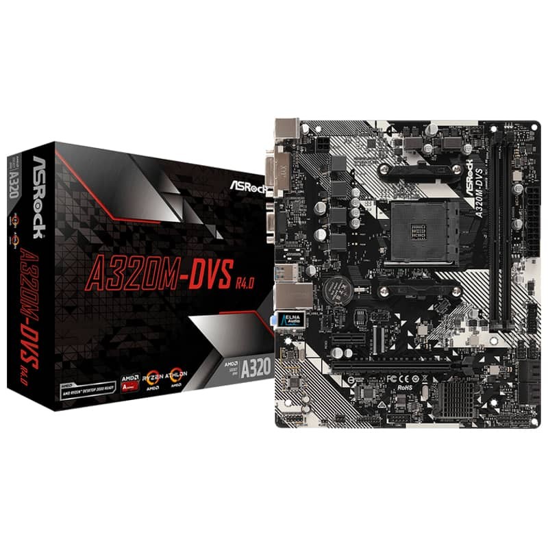 Carte mère AsRock A320M-DVS R4.0 AM4 - Ítem