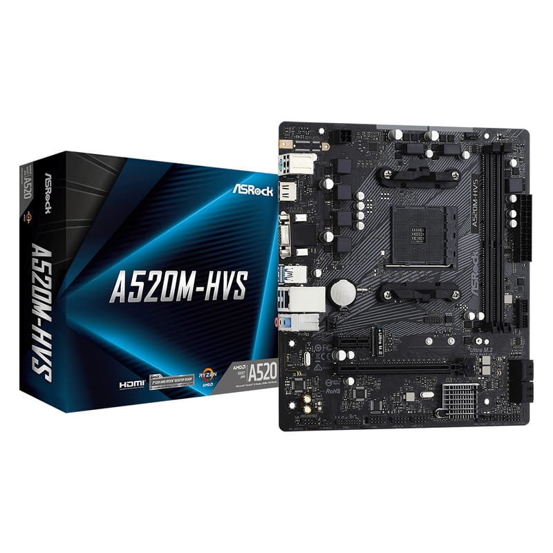 Asrock A520M-HVS AM4 - Ítem