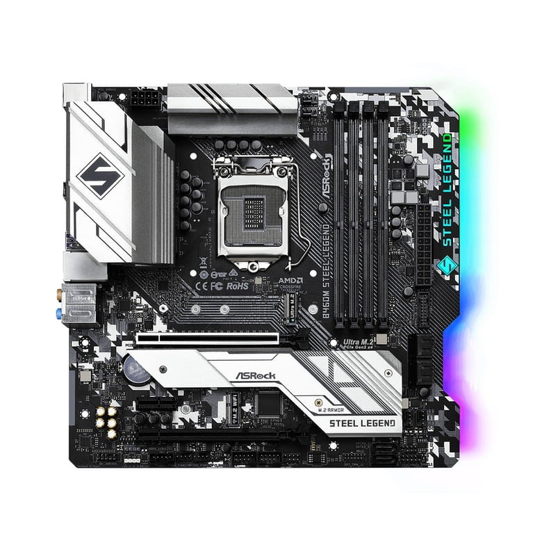 Asrock B460M Steel Legend LGA 1200 - Ítem1
