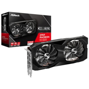 Asrock Challenger AMD Radeon RX6600 CLD 8GB GDDR6 Negro - Tarjeta Gráfica