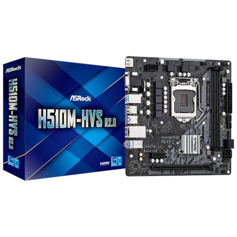 AsRock H510M-HVS R2.0 - Placa Base