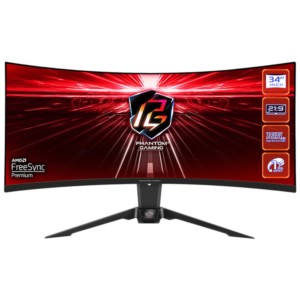 Asrock PG34WQ15R2B 34 WQHD VA UltraWide Curvo 165Hz FreeSync Premium Negro - Monitor Gaming