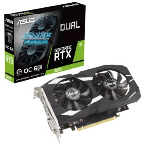 ASUS Dual NVIDIA GeForce RTX 3050 Edition 6 GB GDDR6 Negro - Tarjeta Gráfica