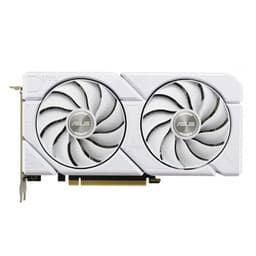ASUS DUAL-RTX4070 O12G EVO White 12 GB GDDR6X - Imagem frontal da placa gráfica