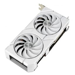 Placa gráfica ASUS DUAL-RTX4070 O12G EVO Branco 12 GB GDDR6X - Imagem de ventoinha