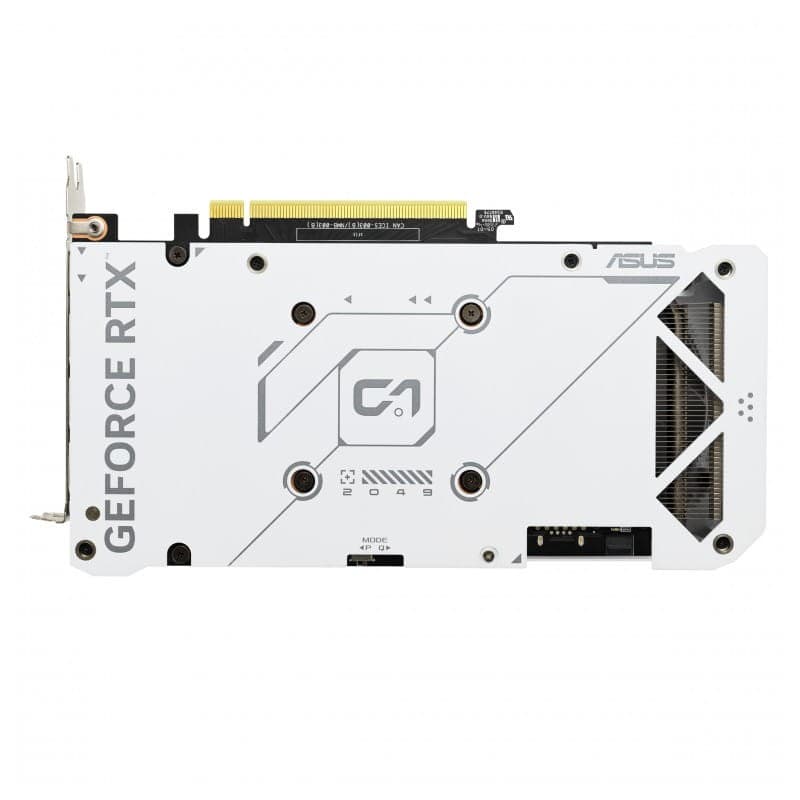 ASUS DUAL-RTX4070 O12G EVO Branco 12 GB GDDR6X - Placa gráfica de imagem traseira